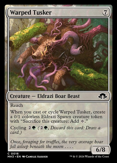 Warped Tusker (MH3) (Foil) (#16)