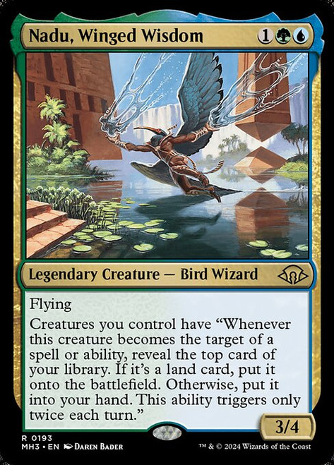 Nadu, Winged Wisdom (MH3) (Foil) (#193)