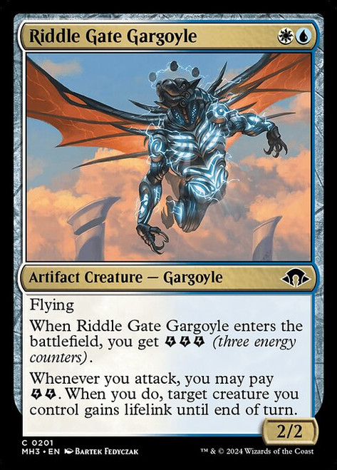 Riddle Gate Gargoyle (MH3) (Foil) (#201)