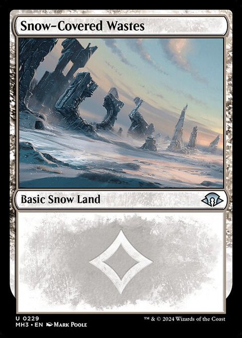 Snow-Covered Wastes (MH3) (Foil) (#229)