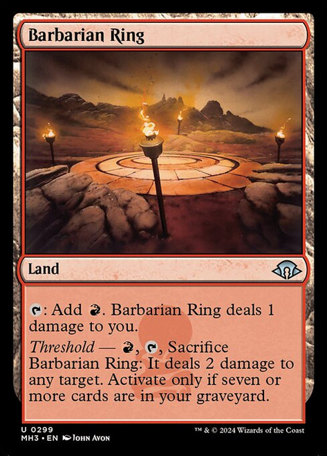 Barbarian Ring (MH3) (Foil) (#299)