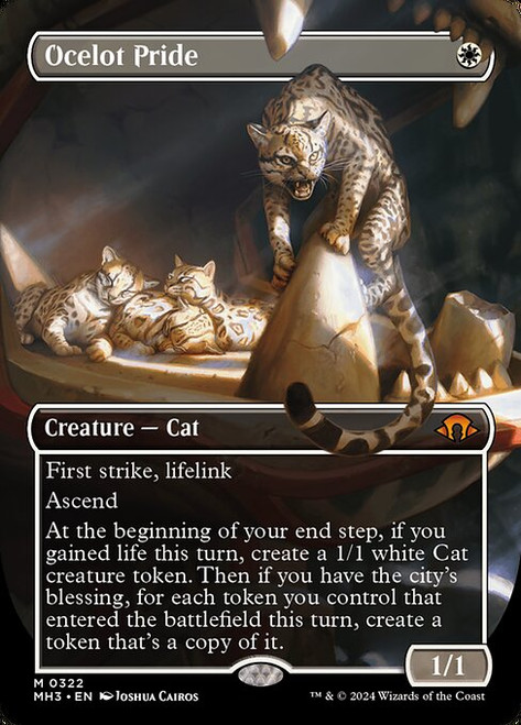Ocelot Pride (MH3) (Foil) (Borderless) (#322)