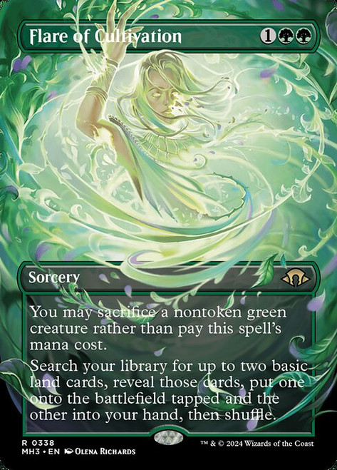 Flare of Cultivation (MH3) (Foil) (Borderless) (#338)