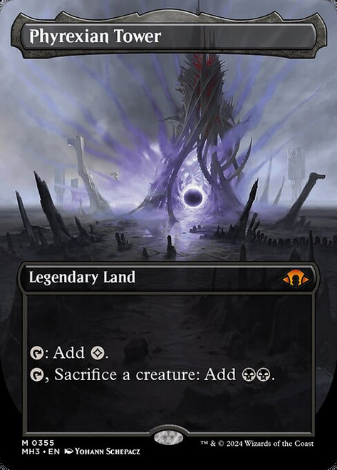 Phyrexian Tower (MH3) (Borderless) (#355)