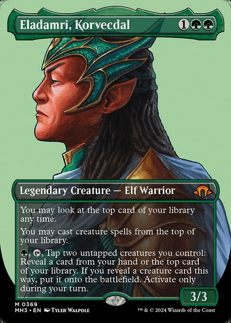 Eladamri, Korvecdal (MH3) (Foil) (Borderless) (#369)