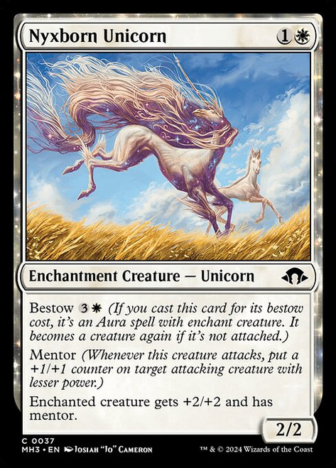 Nyxborn Unicorn (MH3) (Foil) (#37)