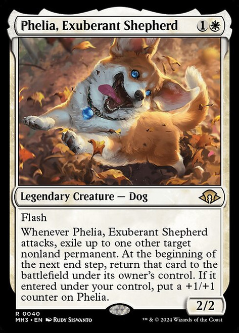 Phelia, Exuberant Shepherd (MH3) (Foil) (#40)