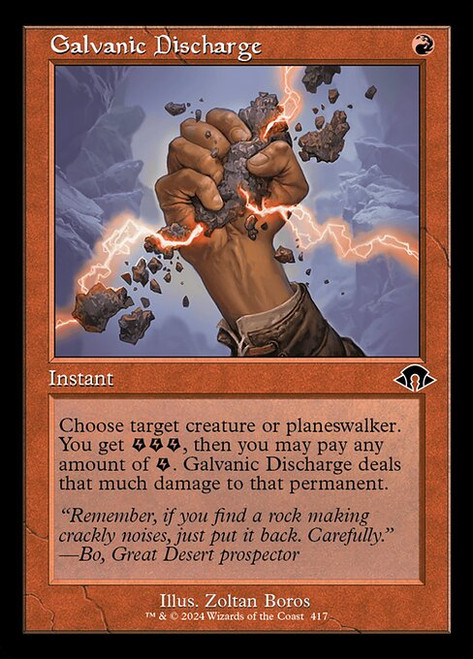 Galvanic Discharge (MH3) (Foil) (#417)