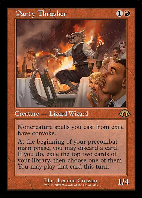 Party Thrasher (MH3) (Foil) (#419)