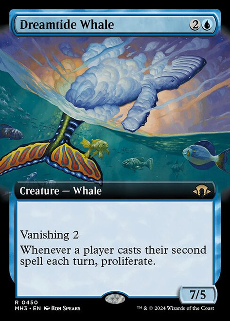 Dreamtide Whale (MH3) (Extended Art) (#450)