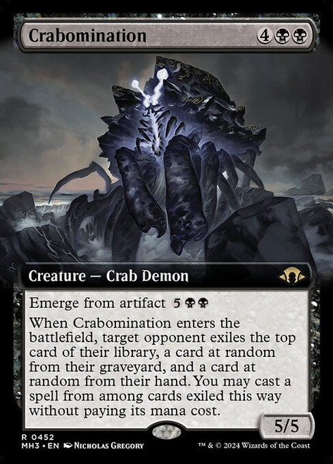 Crabomination (MH3) (Foil) (Extended Art) (#452)