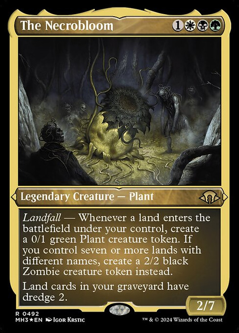 The Necrobloom (MH3) (FoilEtched) (#492)