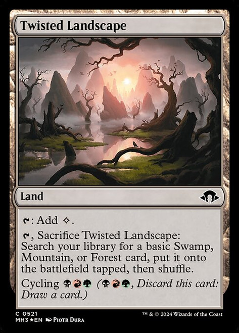 Twisted Landscape (MH3) (Ripple Foil) (#521)