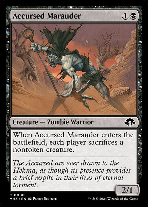 Accursed Marauder (MH3) (Foil) (#80)
