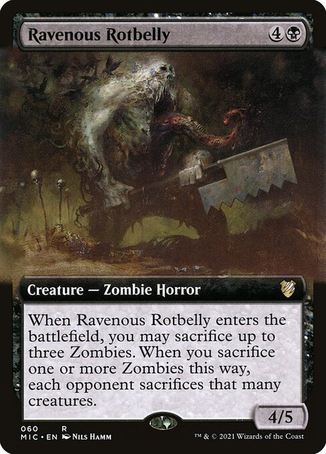 Ravenous Rotbelly (MIC) (Extended Art) (#60)