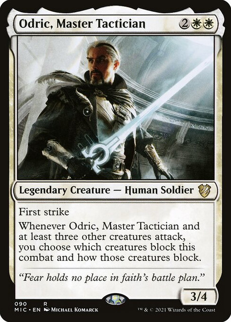 Odric, Master Tactician (MIC) (#90)