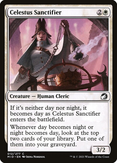 Celestus Sanctifier (MID) (Foil) (#12)