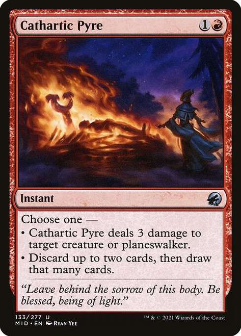 Cathartic Pyre (MID) (Foil) (#133)