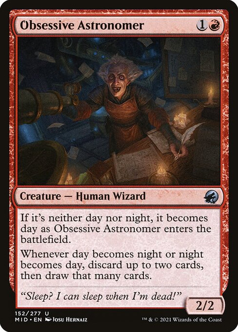 Obsessive Astronomer (MID) (Foil) (#152)