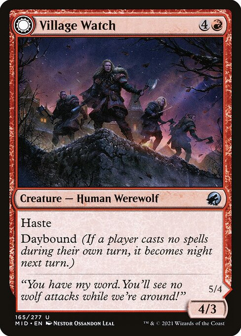 Village Watch // Village Reavers (MID) (Foil) (#165)