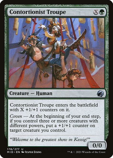 Contortionist Troupe (MID) (Foil) (#178)
