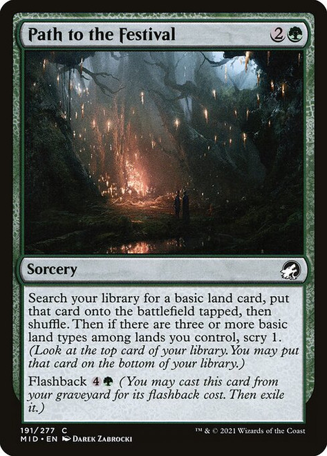 Path to the Festival (MID) (Foil) (#191)