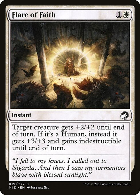 Flare of Faith (MID) (Foil) (#19)