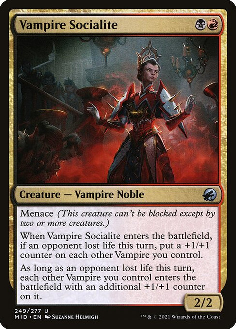 Vampire Socialite (MID) (Foil) (#249)
