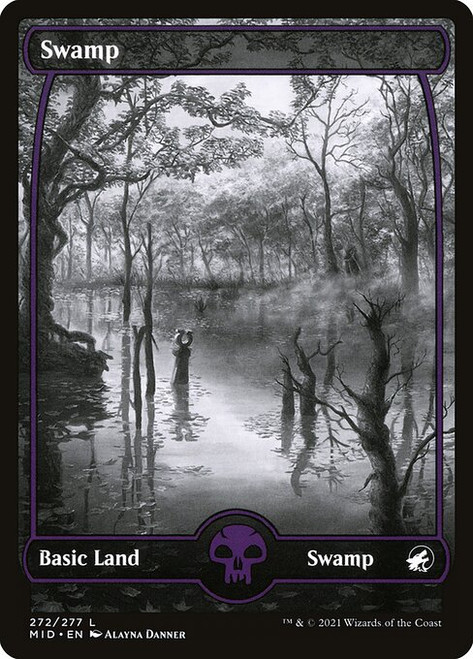 Swamp (MID) (Foil) (Full Art) (#272)