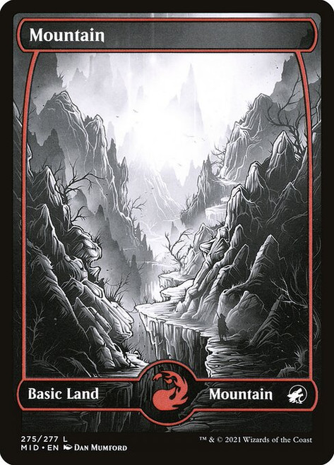 Mountain (MID) (Foil) (Full Art) (#275)