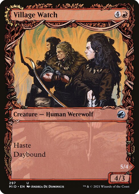 Village Watch // Village Reavers (MID) (Foil) (Showcase) (#297)