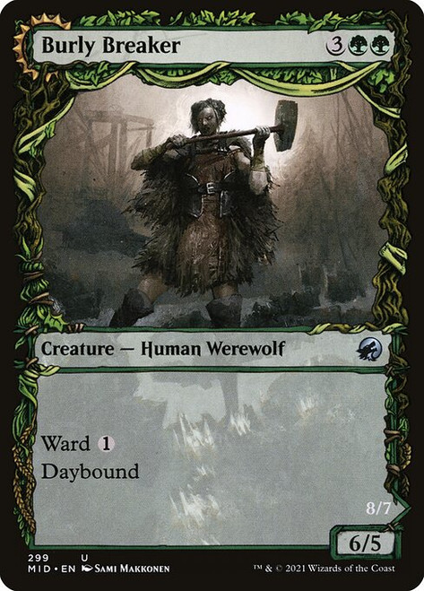 Burly Breaker // Dire-Strain Demolisher (MID) (Showcase) (#299)