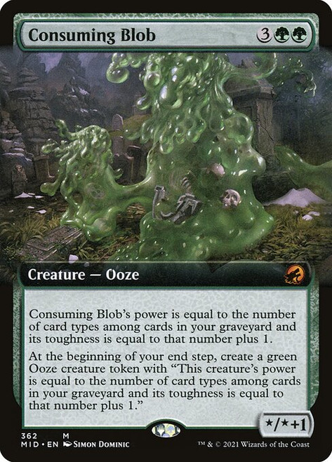 Consuming Blob (MID) (Foil) (Extended Art) (#362)