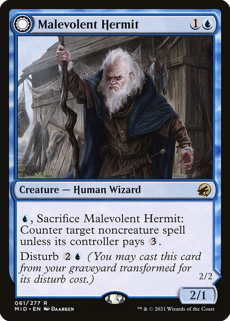 Malevolent Hermit // Benevolent Geist (MID) (#61)