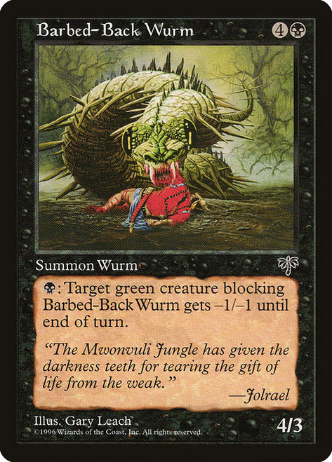 Barbed-Back Wurm (MIR) (#105)
