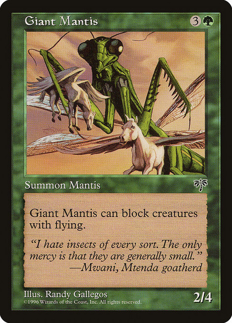 Giant Mantis (MIR) (#218)
