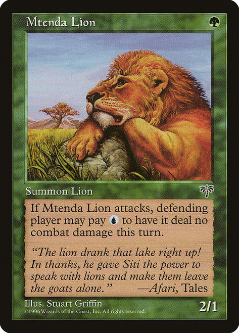Mtenda Lion (MIR) (#230)
