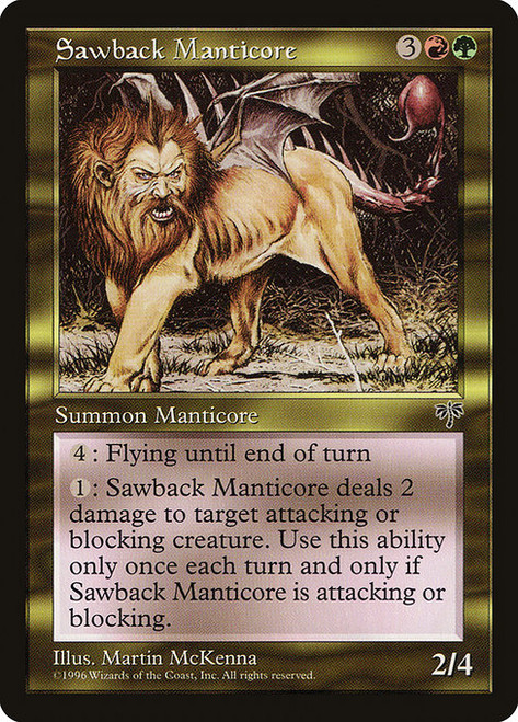 Sawback Manticore (MIR) (#281)