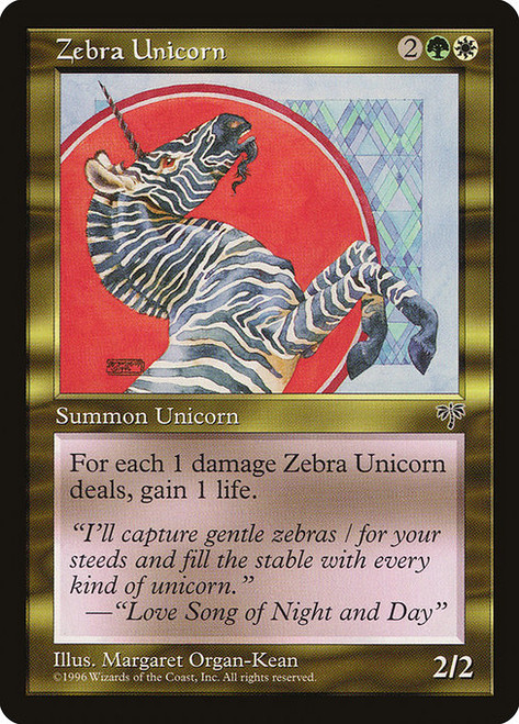 Zebra Unicorn (MIR) (#290)