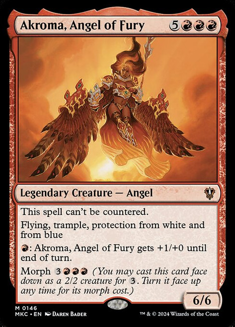 Akroma, Angel of Fury (MKC) (#146)