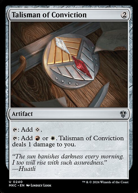 Talisman of Conviction (MKC) (#240)