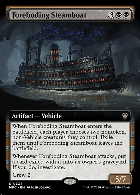 Foreboding Steamboat (MKC) (Extended Art) (#338)