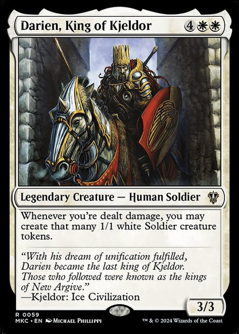 Darien, King of Kjeldor (MKC) (#59)