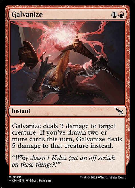 Galvanize (MKM) (Foil) (#128)
