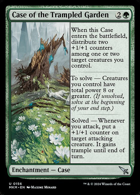 Case of the Trampled Garden (MKM) (Foil) (#156)