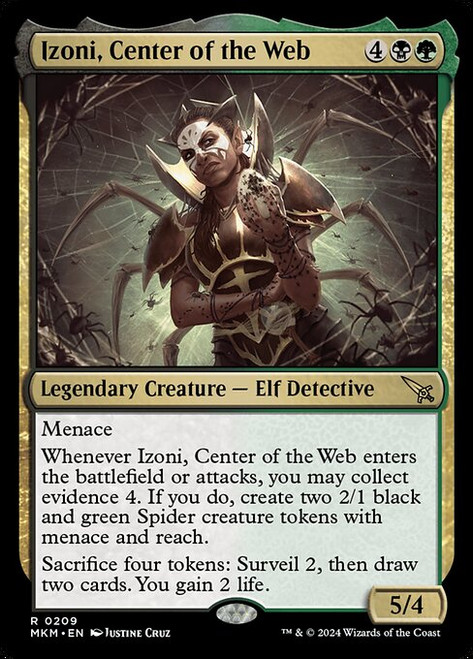 Izoni, Center of the Web (MKM) (Foil) (#209)