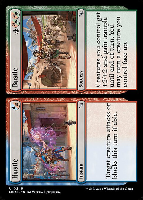 Hustle // Bustle (MKM) (Foil) (#249)