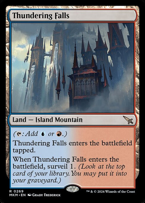 Thundering Falls (MKM) (Foil) (#269)