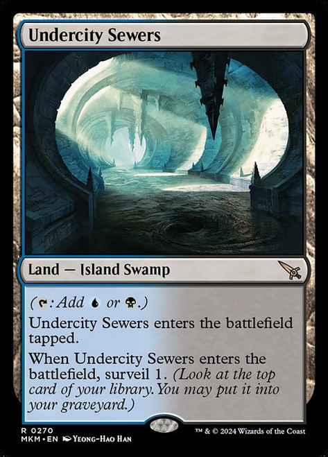 Undercity Sewers (MKM) (Foil) (#270)