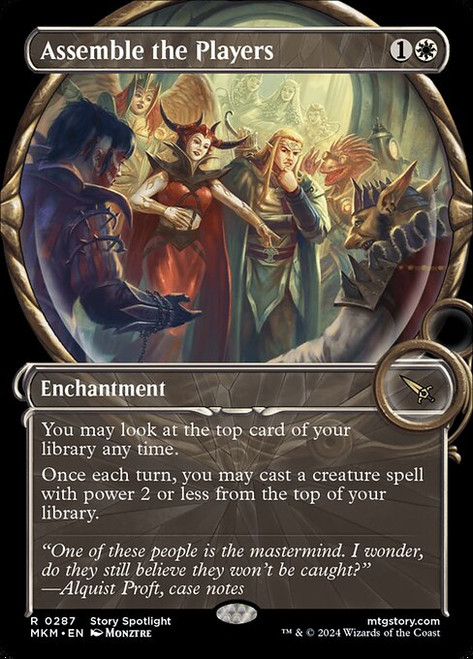 Assemble the Players (MKM) (Foil) (Showcase) (#287)